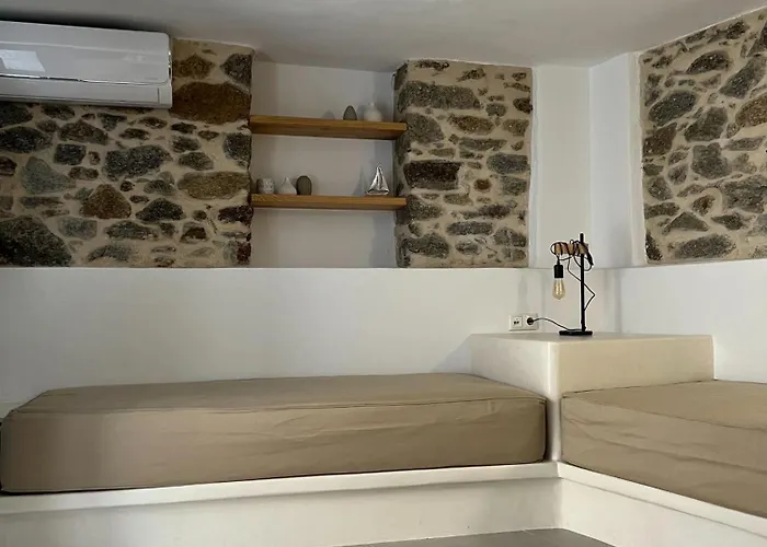 Cycladic Stone House شقة *